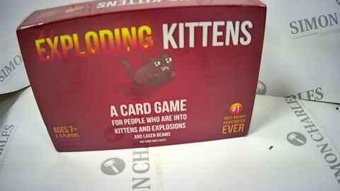 BOXED AND SEALED EXPLODING KITTENS ORIGINAL EDITION