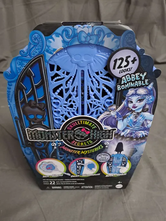 MONSTER HIGH SKULLTIME SECRETS MONSTER MYSTERIES 