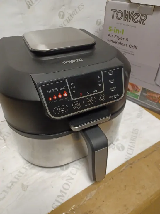 TOWER T17086 VORTX AIR FRYER AND GRILL