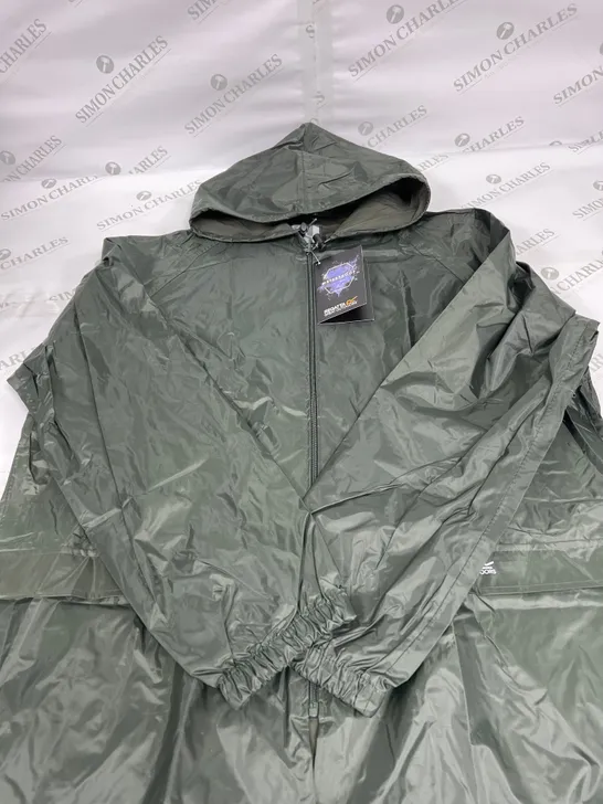 REGATTA STORMBREAK JACKET IN DARK OLIVE SIZE 3XL