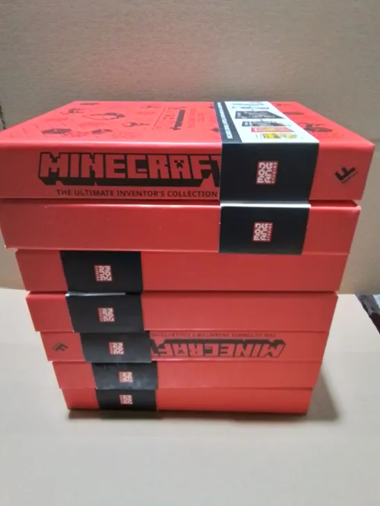 LOT OF 7 BRAND NEW MINECRAFT ULTIMATE INVENTORS COLLECTION