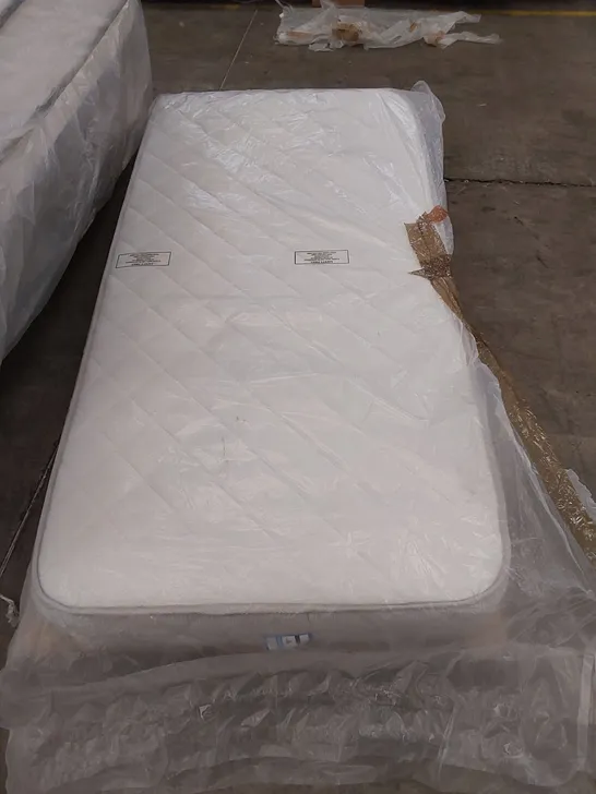 QUALITY BAGGED 3' SINGLE DUAL LAYER 600 HYBRID MATTRESS 