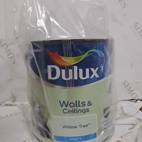 DULUX WALLS & CEILINGS WILLOW TREE MATT EMULSION PAINT, 2.5L - COLLECTION ONLY 