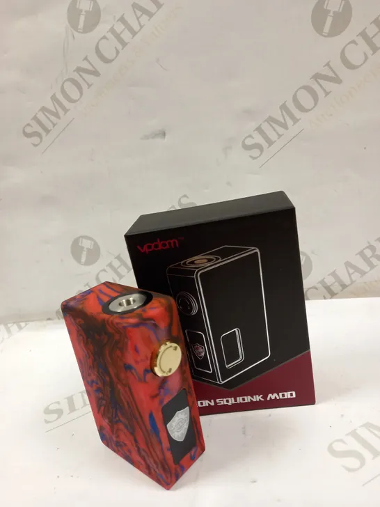 AUTHENTIC VPDAM LEON MECHANICAL SQUONK BOX MOD - RED 