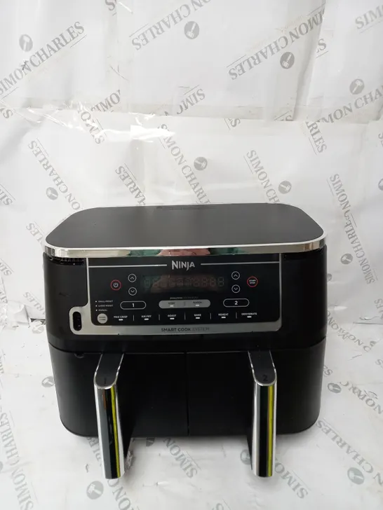 BOXED NINJA FOODI MAX 9.5L DUAL ZONE AIRFRYER AF451UK