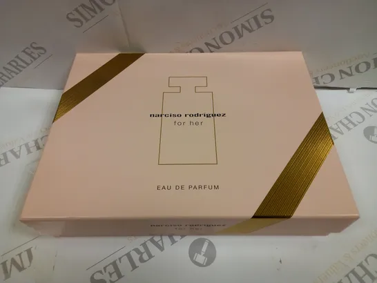 BOXED NARCISO RODRIGUEZ FOR HER EAU DE PARFUM SET