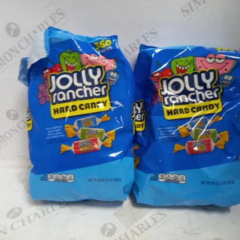 2 PACKS OF JOLLY RANCHER HARD CANDY