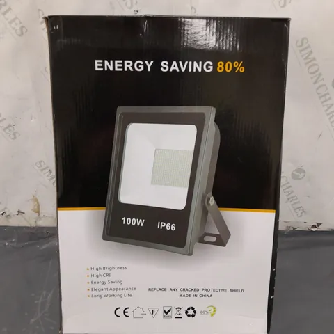 BOXED IP66 100W OUTDOOR LIGHT