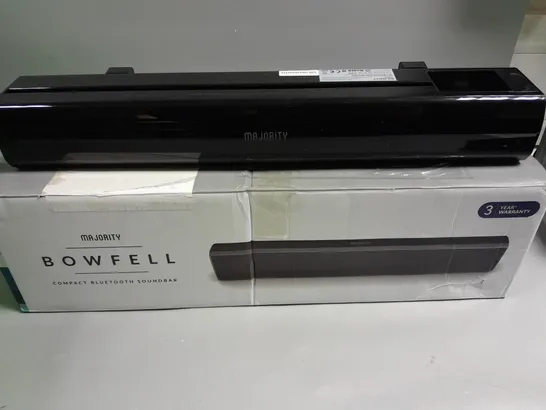 BOXED MAJORITY BOWFELL COMPACT BLUETOOTH SOUNDBAR 