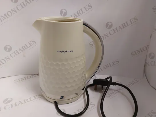 MORPHY RICHARDS HIVE JUG KETTLE - CREAM 