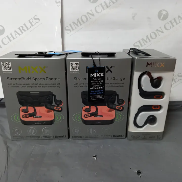 MIXX STREAMBUDS SPORTS CHARGE EARBUDS 4735946Simon Charles Auctioneers