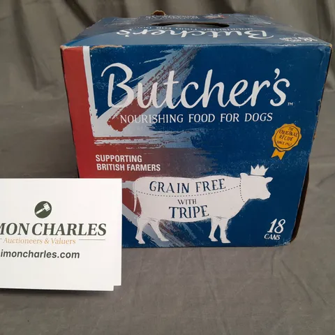 BUTCHERS TRIPE MIX 18X400G CAN PACK