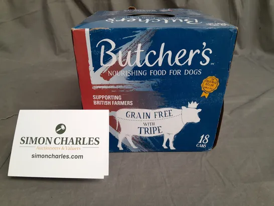 BUTCHERS TRIPE MIX 18X400G CAN PACK