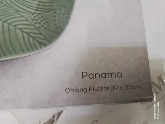 BOXED PANAMA PLATTER 