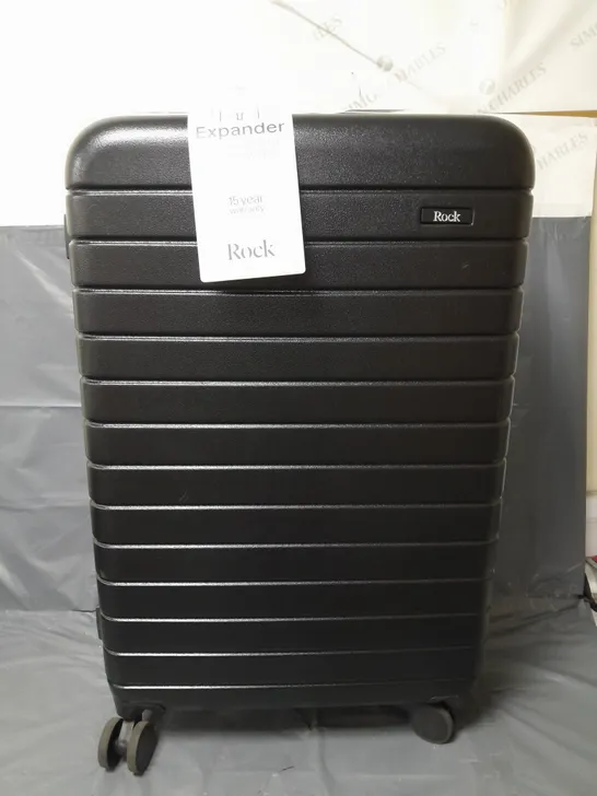 NOVO LARGE 8-WHEEL SUITCASE - BLACK RRP £99.99