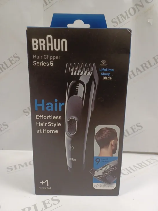 SEALED BRAUN HAIR CLIPPER SERIES 5 