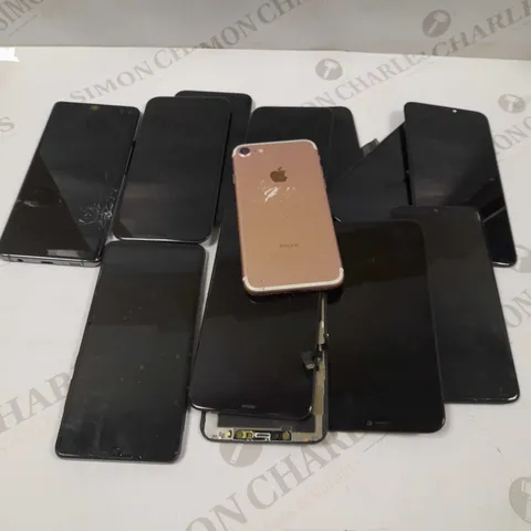 LARGE QUANTITY OF ASSORTED PHONES PARTS