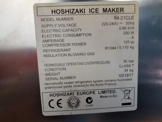 HOSHIZAKI IM-21CLE ICE MAKER