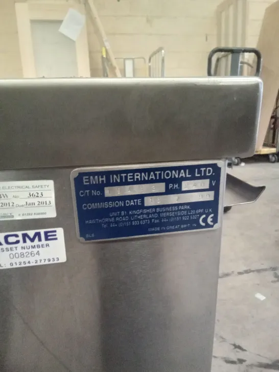 EMH COMMERCIAL FOOD STORAGE UNIT 