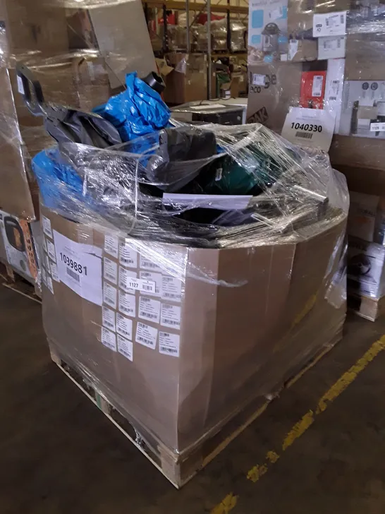 PALLET OF APPROXIMATELY 28 UNPROCESSED RAW RETURN HOUSEHOLD AND ELECTRICAL GOODS TO INCLUDE;