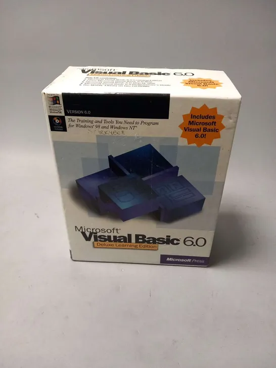 BOXED MICROSOFT VISUAL BASIC 6.0 DELUXE LEARNING EDITION