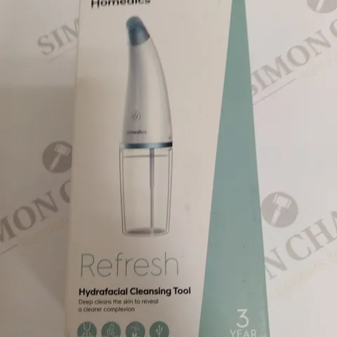 BOXED HOMEDICS REFRESH HYDRAFACIAL CLEANSING TOOL 