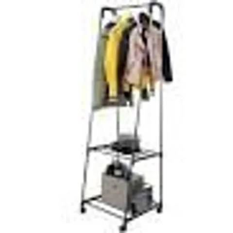 BOXED KNIGHT METAL HEAVY DUTY GARMENT RAIL - COLLECTION ONLY