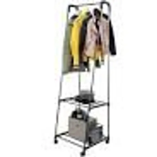 BOXED KNIGHT METAL HEAVY DUTY GARMENT RAIL - COLLECTION ONLY