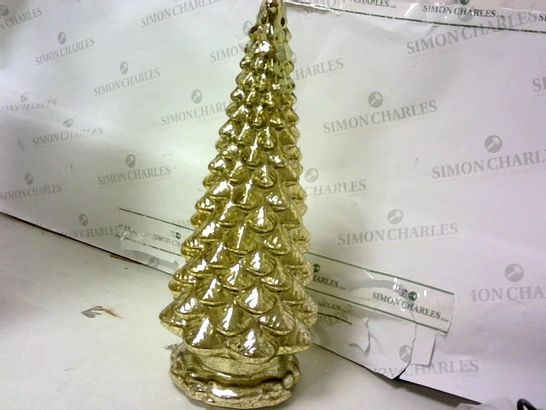 MR CHRISTMAS MERCURY GLASS KALEIDOSCOPE TREE - GOLD 