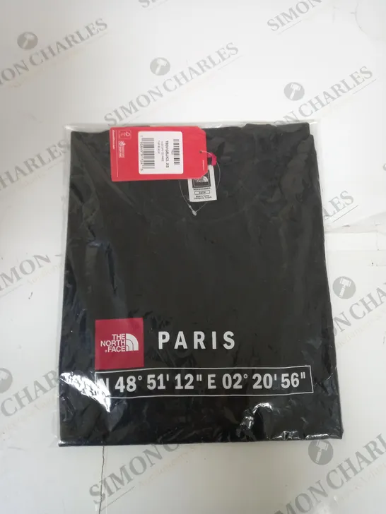 BAGGED THE NORTH FACE PARIS CASUAL T-SHIRT SIZE XS