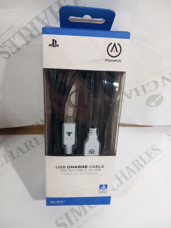 BOXED POWER A USB CHARGE CABLE FOR PS5