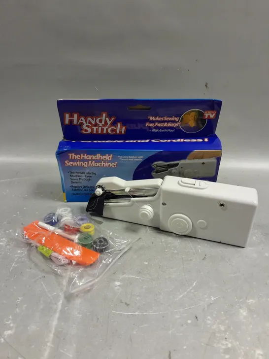 BOXED HANDY STITCH HANDHELD SEWING MACHINE 