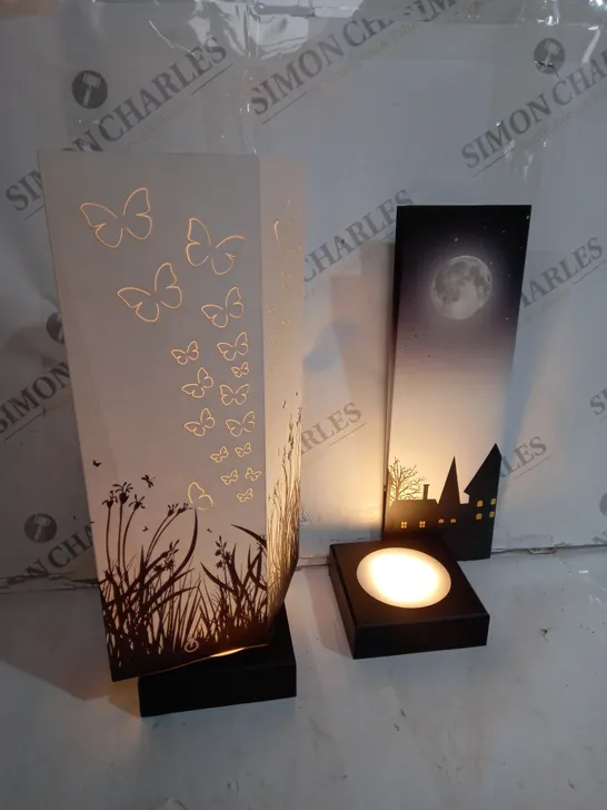 BOXED LUXA SHADOW LAMP WITH 3 SLEEVE DESIGNS