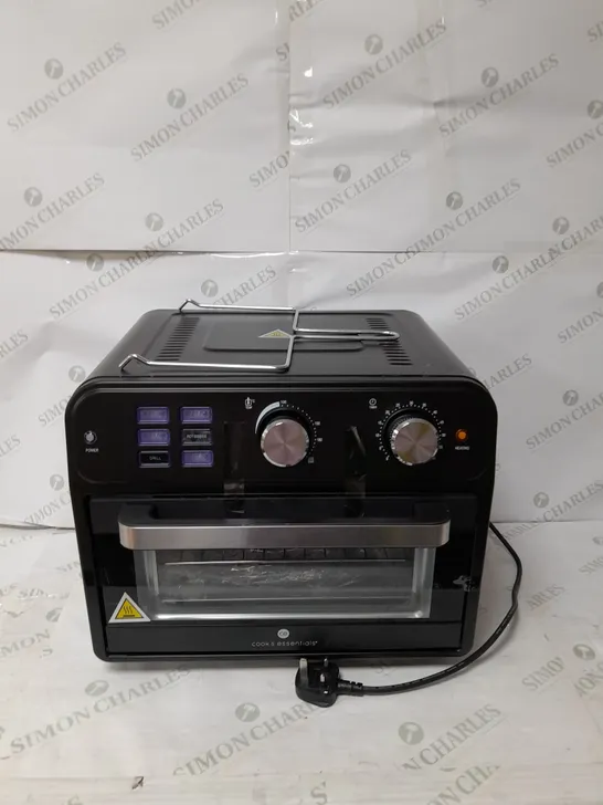 COOK'S ESSENTIAL 21-LITRE AIRFRYER OVEN IN BLACK