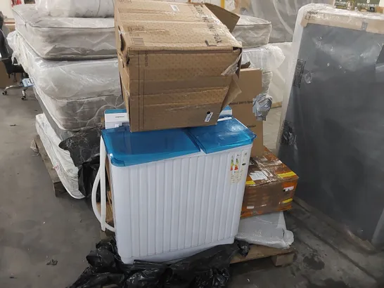 PALLET OF ASSORTED CONSUMER PRODUCTS/FURNITURE PARTS 