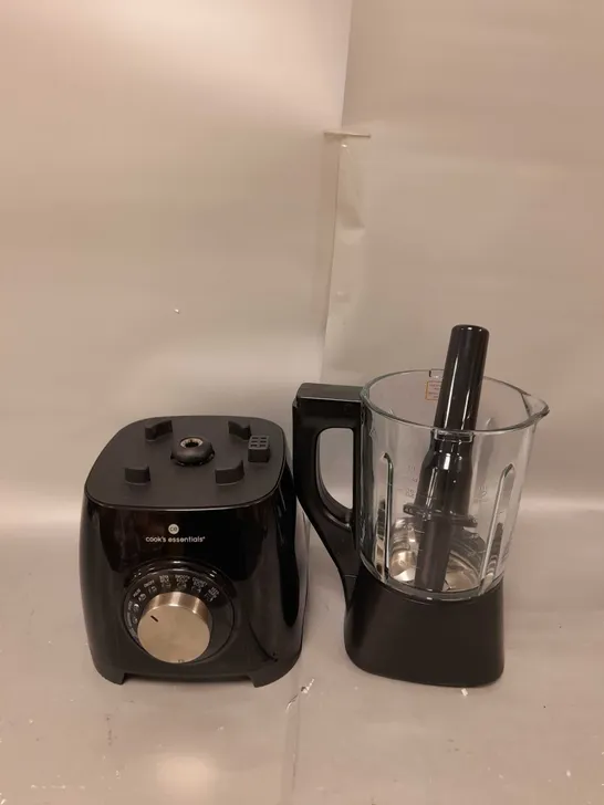 BOXED COOK'S ESSENTIALS 1.75L SOUP MAKER & BLENDER BLACK