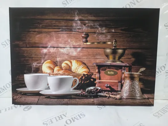 CANVAS COFFEE ART PRINT