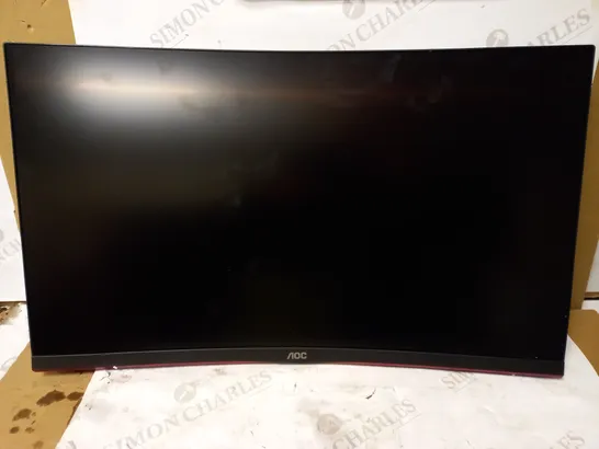 AOC GAMING C27G2ZU 27 INCH FHD CURVED MONITOR