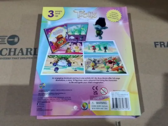 LOT OF 10 BRAND NEW TROLLS MY BUSY BOOKS