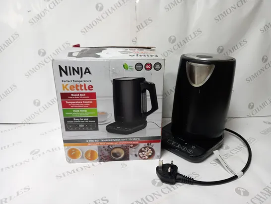 BOXED NINJA PERFECT TEMPERATURE KETTLE KT200UK