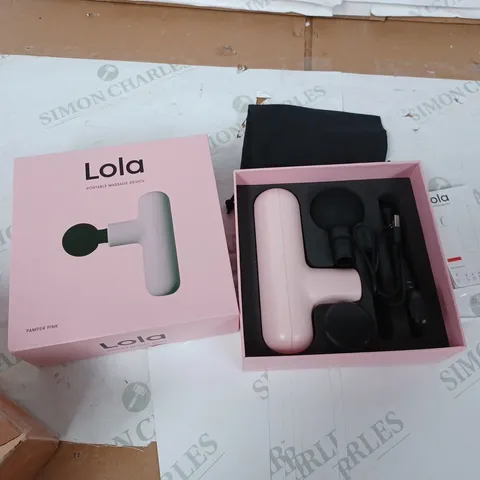 LOLA 4 SPEED HAND HELD MASSAGE GUN