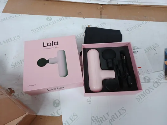 LOLA 4 SPEED HAND HELD MASSAGE GUN