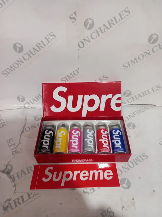 SUPREME X MONTANA CANS SPRAY PAINT BUNDLE 