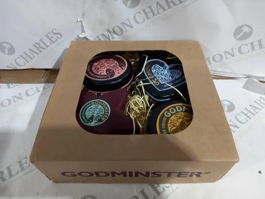 GOODMINSTER BOX OF ASSORTED VINTAGE CHEDDAR CHEESE