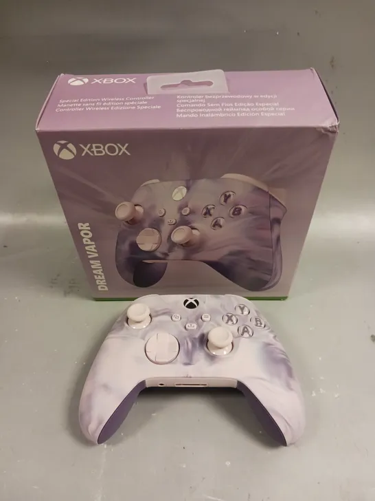 BOXED XBOX SERIES X/S & ONE SPECIAL EDITION WIRELESS CONTROLLER IN DREAM VAPOR 