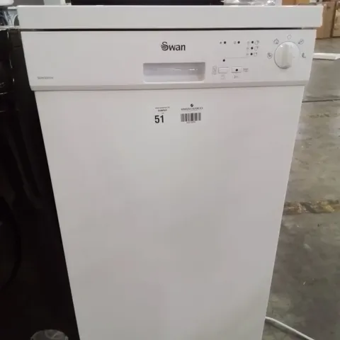 SWAN SDW2011W 10 PLACE SLIM LINE DISH WASHER WHITE