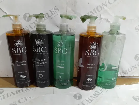 BOXED SBC ASSORTED BODY WASH ITEMS - COLLECTION ONLY