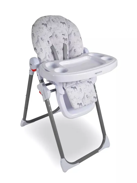 BOXED MBHC8 SAMANTHA FAIERS SAFARI PREMIUM HIGHCHAIR RRP £69.99