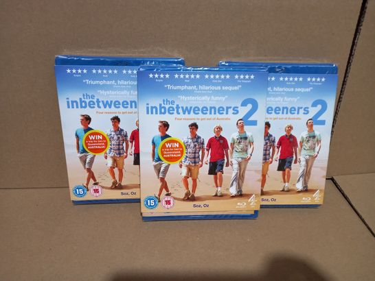 LOT OF APPROXIMATELY 23 SEALED THE INBETWEENERS 2 BLU-RAYS