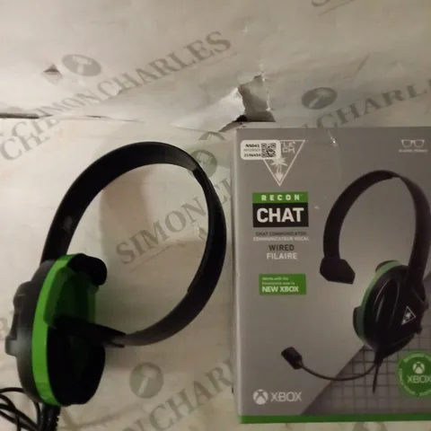 BOXED XBOX TURTLE BEACH WIRED HEADSET